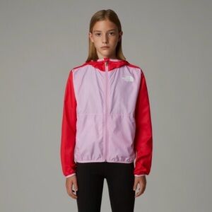 The North Face Kids Two-Tone Pink Raincoat